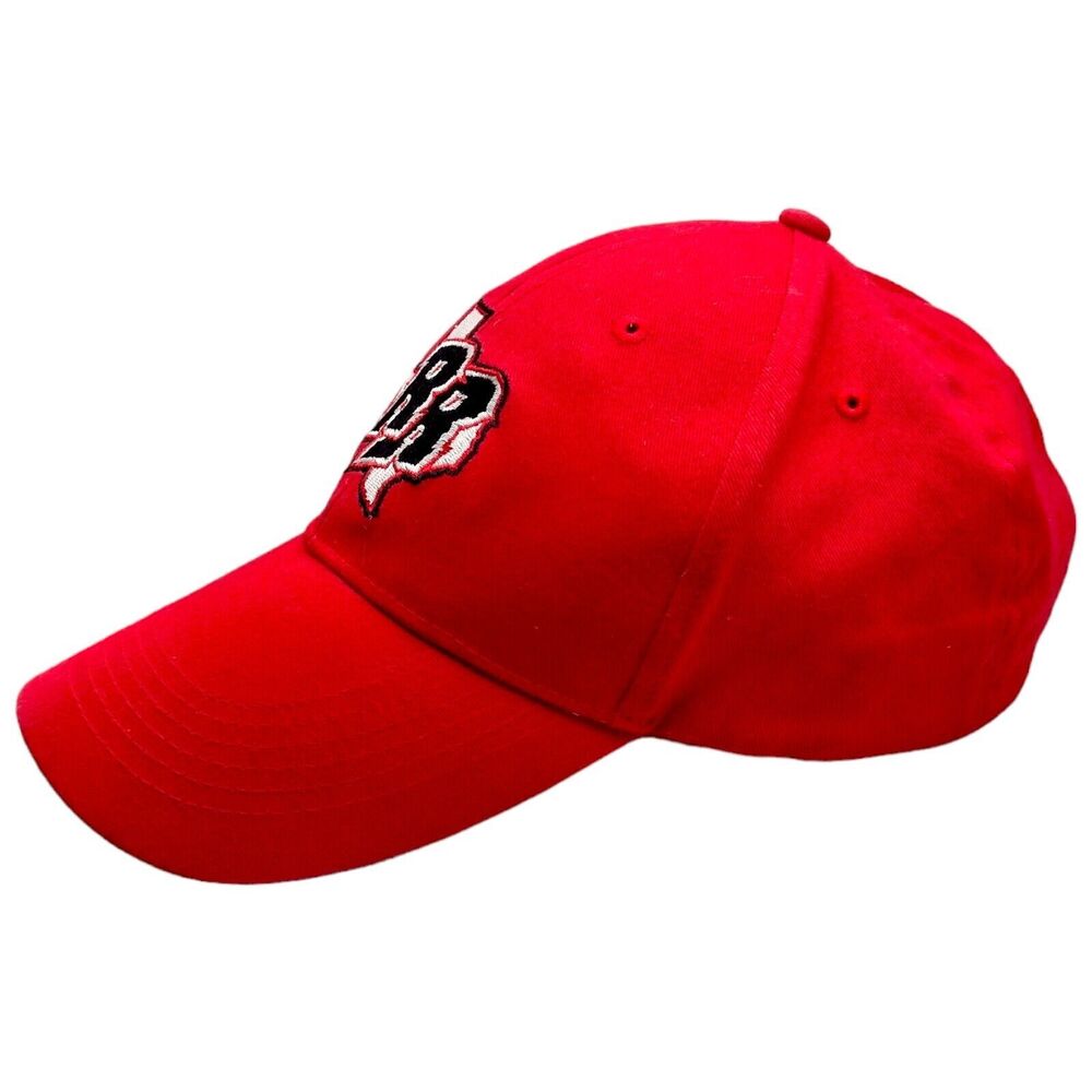 Vintag Frisco Rough Riders Baseball Cap Hat Red Texas Embroidered Adjustable - Picture 4 of 13
